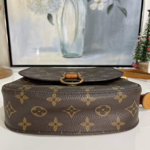 Auth LOUIS VUITTON Monogram Saint Cloud MM M51243 Crossbody Bag Brown Canvas - Picture 4 of 16